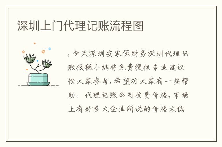 深圳上門(mén)代理記賬流程圖