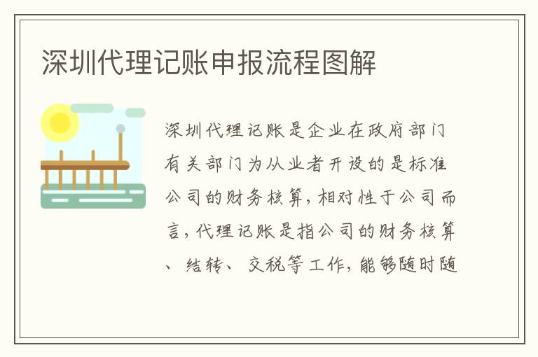 深圳代理記賬申報(bào)流程圖解
